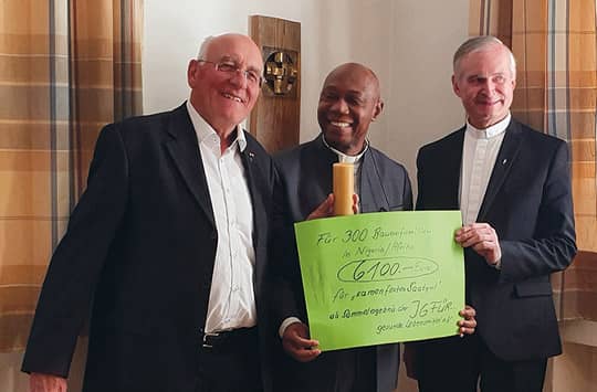 Obiora Ike und Bernhard Ehler